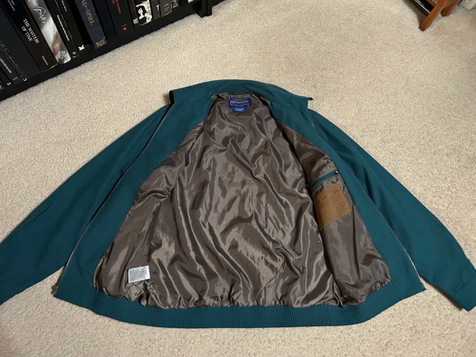 Aztec PENDLETON Chief Joseph Pattern Bomber Jacke… - image 6