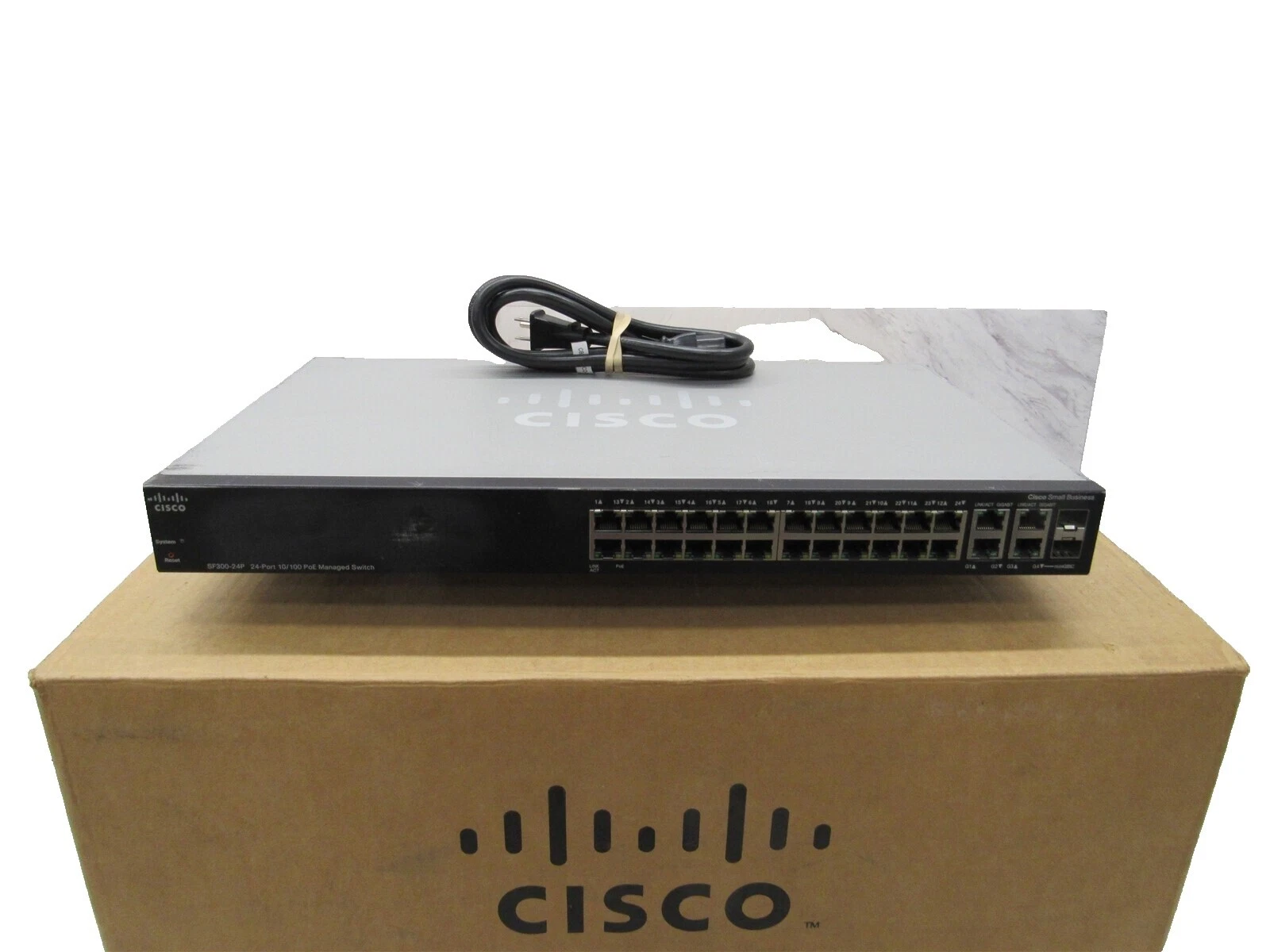 Cisco SF300 Enterprise Network Ethernet Switches