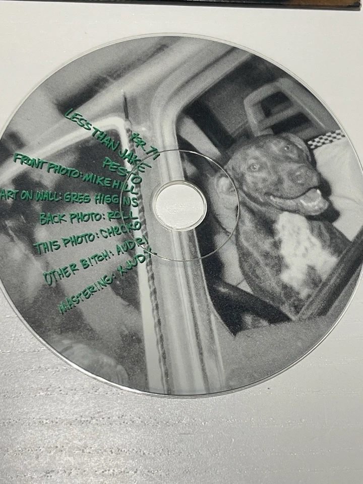 LESS THAN JAKE - Pesto EP (CD / RARE / Green Eyed Monster) Tested - Image 2 of 4