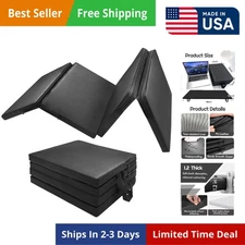 Foldable Mechanics Mat for Garage Work, 48 X 16 X 1.2 in Thick EPE Knee Pad W...