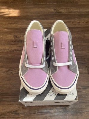 Vans OG Lampin Lx Men Sz 8 Frost Grey Smokey Grape Purple