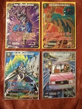 Dragon Ball Super Cards Lot Of 4 SPR Cards