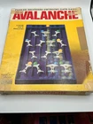 Vintage Avalanche Swinging Gate Game: Parker Brothers with Marbles and Cards