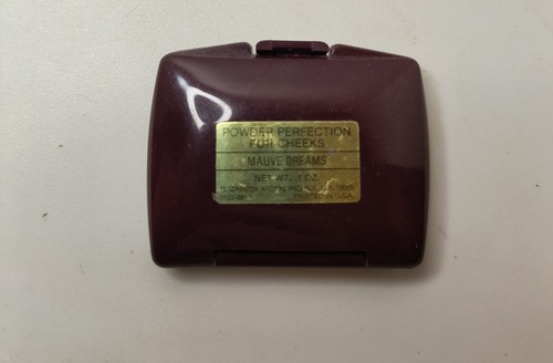 Vtg ELIZABETH ARDEN Powder Perfection for Cheeks Mauve Dreams .01 oz Blush Rare - Picture 3 of 3