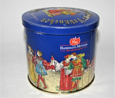 Nürnberger Elisen Lebkuchen Blechdose Rund von Haeberlein-Metzger
