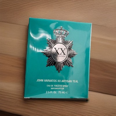 John Varvatos XX Artisan Teal  Edt Cologne   Men  2.5 oz  New Sealed