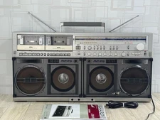 Sharp GF-919 The Searcher Dual Cassette Stereo Radio APSS Boombox FullyFunction