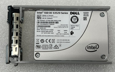 Dell 394XT 120GB 6Gbps 2.5'' SATA Solid State Drive SSDSC2BB120G7R 394XT  TESTED