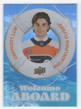 #WA-4 2024-25 Upper Deck Welcome Aboard Jett Luchanko Rookie Philadelphia Flyers