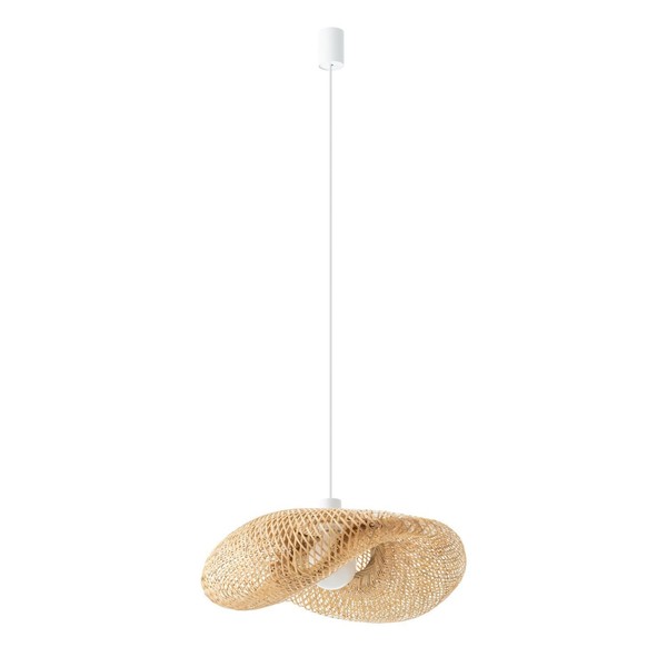 Pendelleuchte Esstisch Holz Natur E27 Dekorativ GemüTlich HäNgelampe Wohnzimmer-image