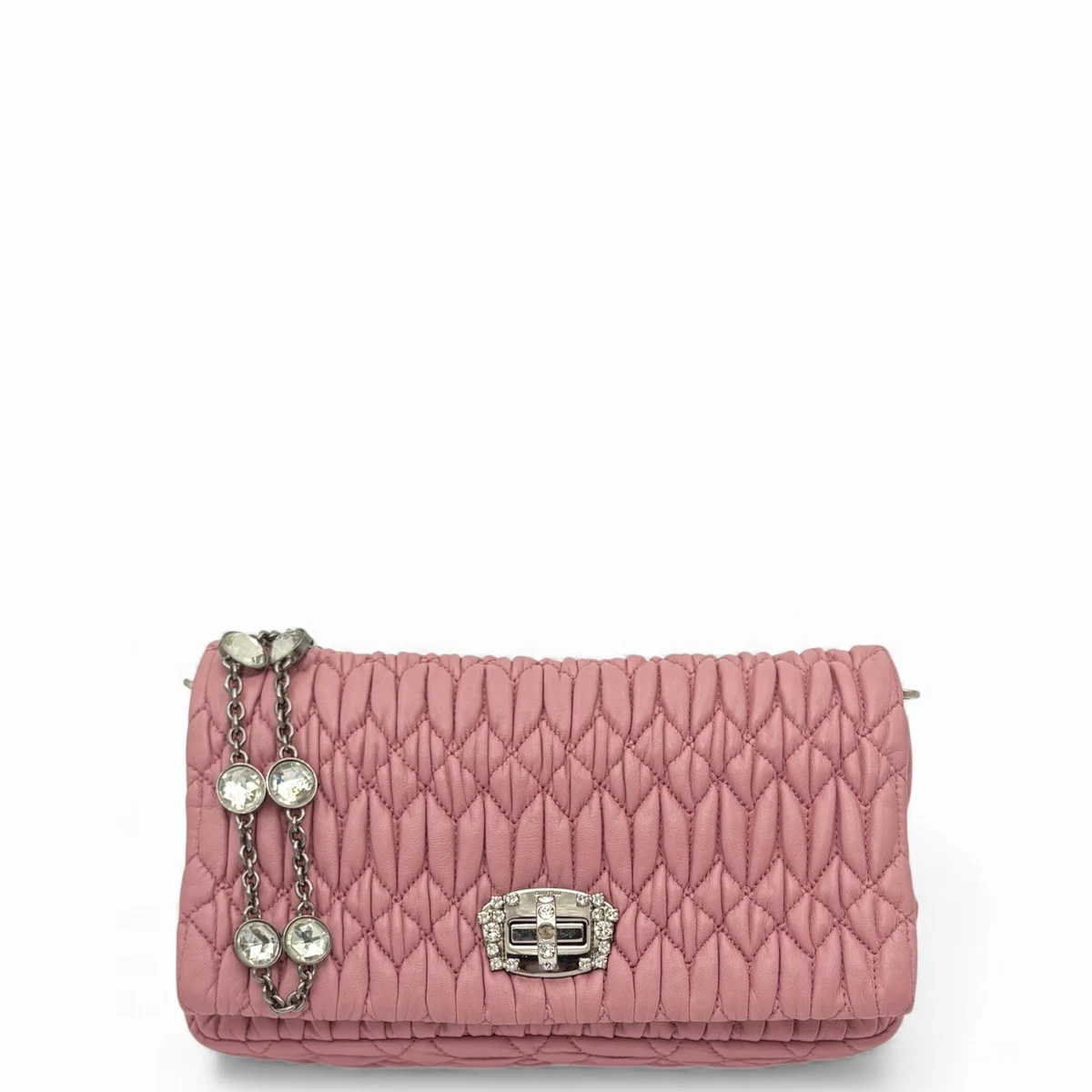 Miu Miu Leather Clutch Bags for Women for sale | eBay