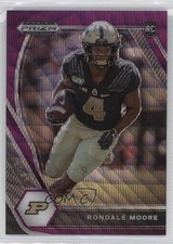 2021 Panini Prizm Draft Picks Purple Wave Prizm Rondale Moore #129 12hl