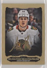 2019 Upper Deck Ultimate Collection Signature Masterpieces Adam Boqvist Auto ad6