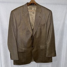 Lauren Ralph Lauren Silk Wool Blend Herringbone Sport Coat Blazer Sz 40R