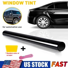 5% VLT Professional 20" In x 10' Ft Feet Car Uncut Roll Window Tint Film + Tool