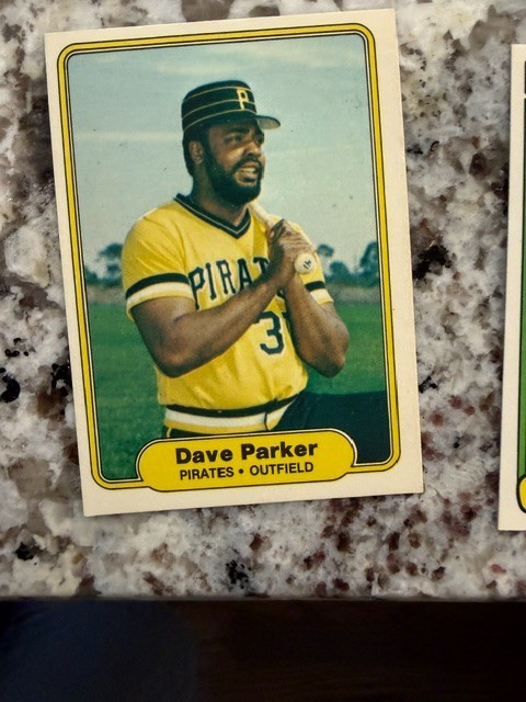 1982 FLEER MLB BASEBALL CARD PITTSBURGH PIRATES DAVE PARKER #489