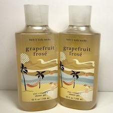 BATH  BODY WORKS GRAPEFRUIT FROSE SHOWER GEL WASH - Pack Of 2 - New