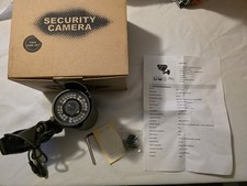 SONY 1/3 Super HAD II CCD colored Camera Night Vision Waterproof Never Used