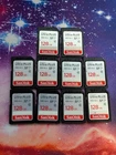 LOT 10x SanDisk - Ultra PLUS 128GB SDXC UHS-I Memory Card 130MB/s