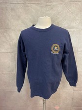 Lee Men's Blue Sweatshirt Pullover Long Sleeve Size L