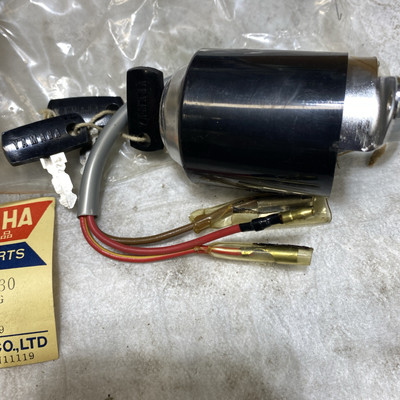 NOS Yamaha YAS3 LS2 Main Ignition Switch & Keys 307-82508-30-00 #47