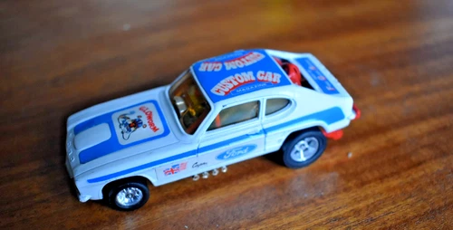 Vintage Corgi Toys #163 Santa Pod Ford Capri Gloworm Dragster Working Nr Mint