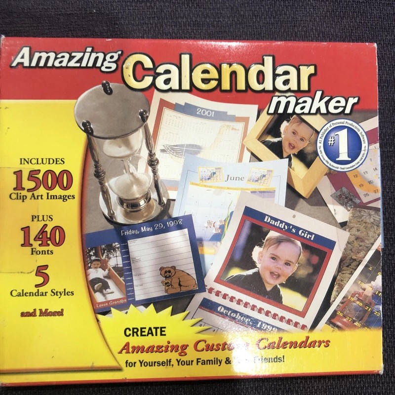 amazing calender maker-new