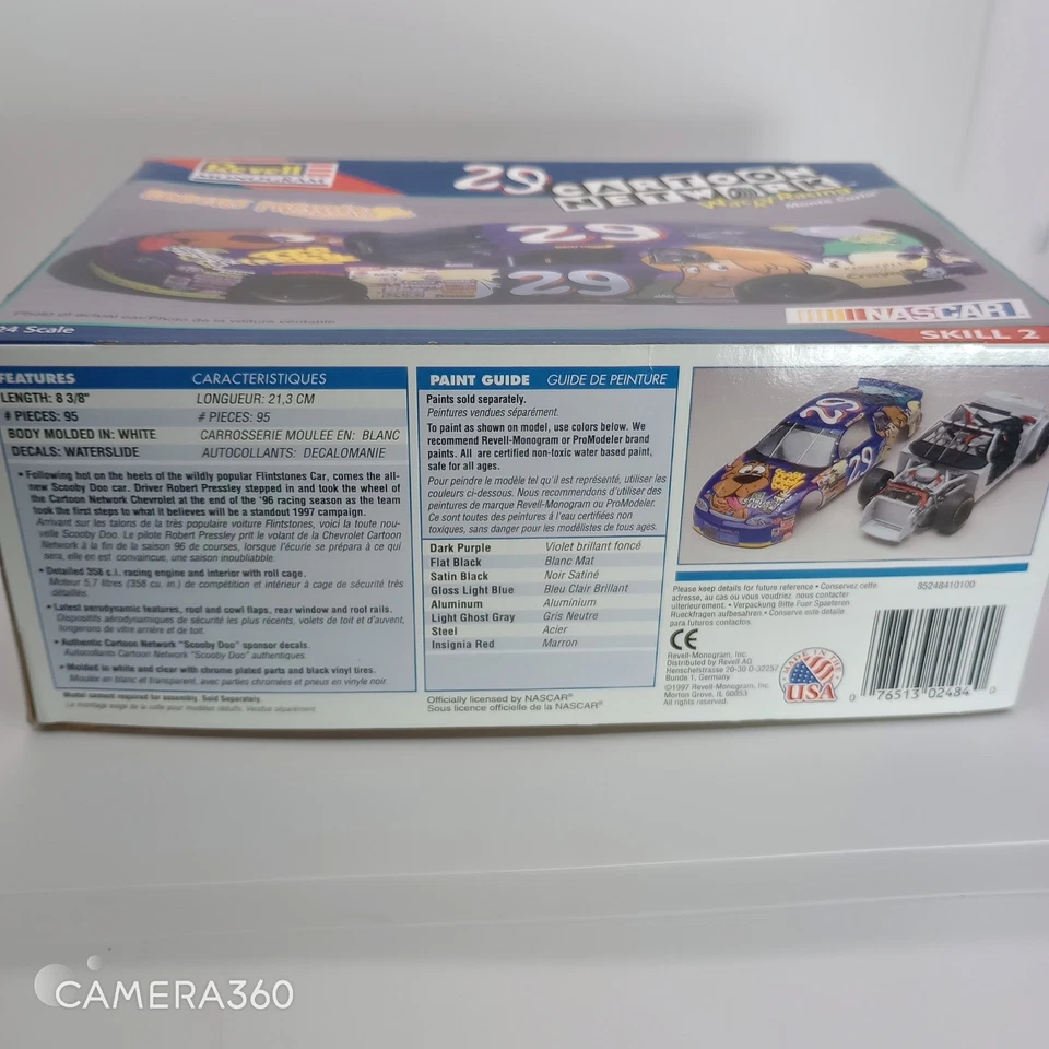 Revell Monogram 1 24 Scale Robert Pressley Cartoon Network NASCAR Model Kit - Image 2 of 4