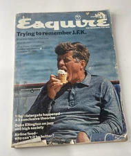 Vtg Esquire Magazine November 1973-Trying to remember J.F.K