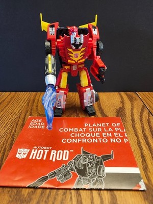 Transformers Planet of Junk Clash Deluxe Hot Rod Complete