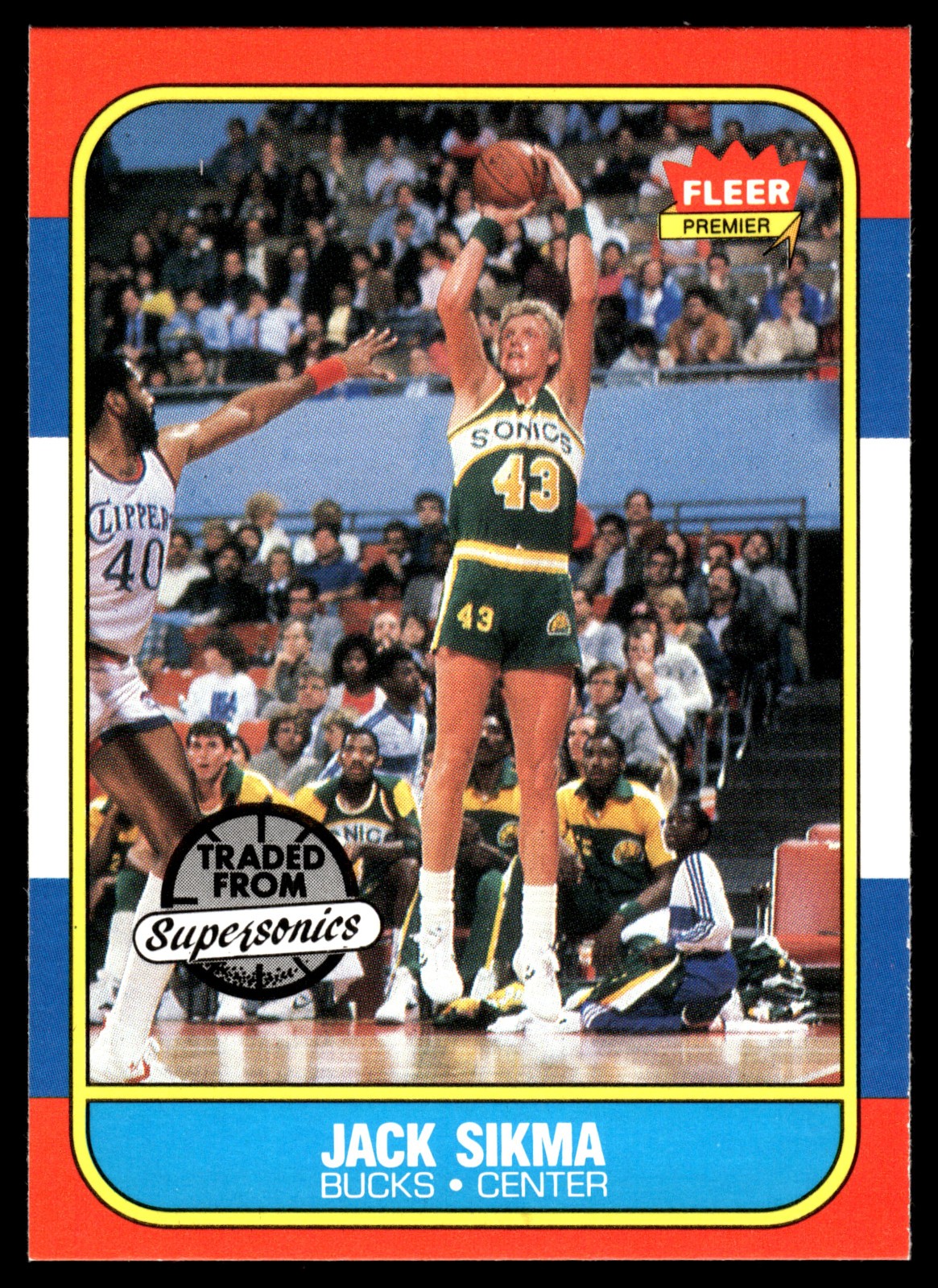 1986-87 Fleer - Jack Sikma #102