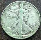 US 1940-S Walking Liberty Half  **