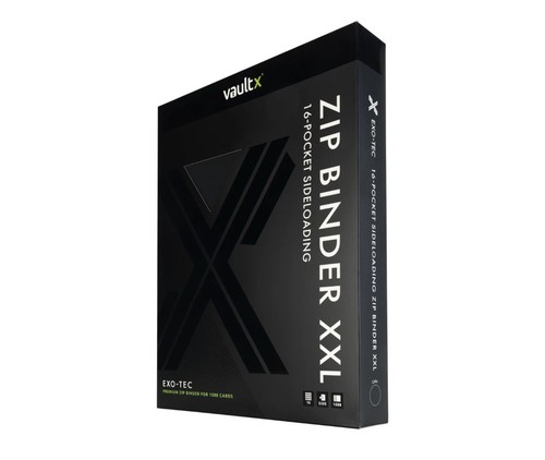 Vault X Mega Binder XXL 16 Pocket Side Loading Binder Folder Black ...