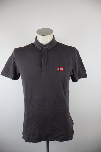 Napapijri, NAPAPIJRI MENS POLO SHIRT SIZE S MAN CASUAL T-SHIRT VINTAGE SHORT SLEEVE COTTON