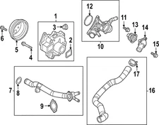 Genuine Mazda Engine Variable Valve Timing (Vvt) Adjuster Bolt 9FA0-22-257M