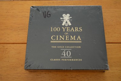 100 Years Of Cinema 2CD The Gold Collection 40 Classic Movie Performances Soundt