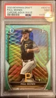 2023 Bowman Draft Paul Skenes Chrome-Aqua Wave #/125 PSA MINT 🔥🔥