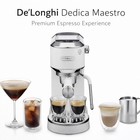 De’Longhi Dedica Duo Espresso Machine Cold Brew Stainless Steel Milk Frother