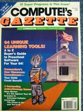 Compute  s Gazette magazine for Commodore Computers - October 1988