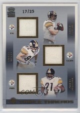 2002 Pacific Crown Royale Triple Threads Gold 17/25 Mark Bruener Hines Ward z7j