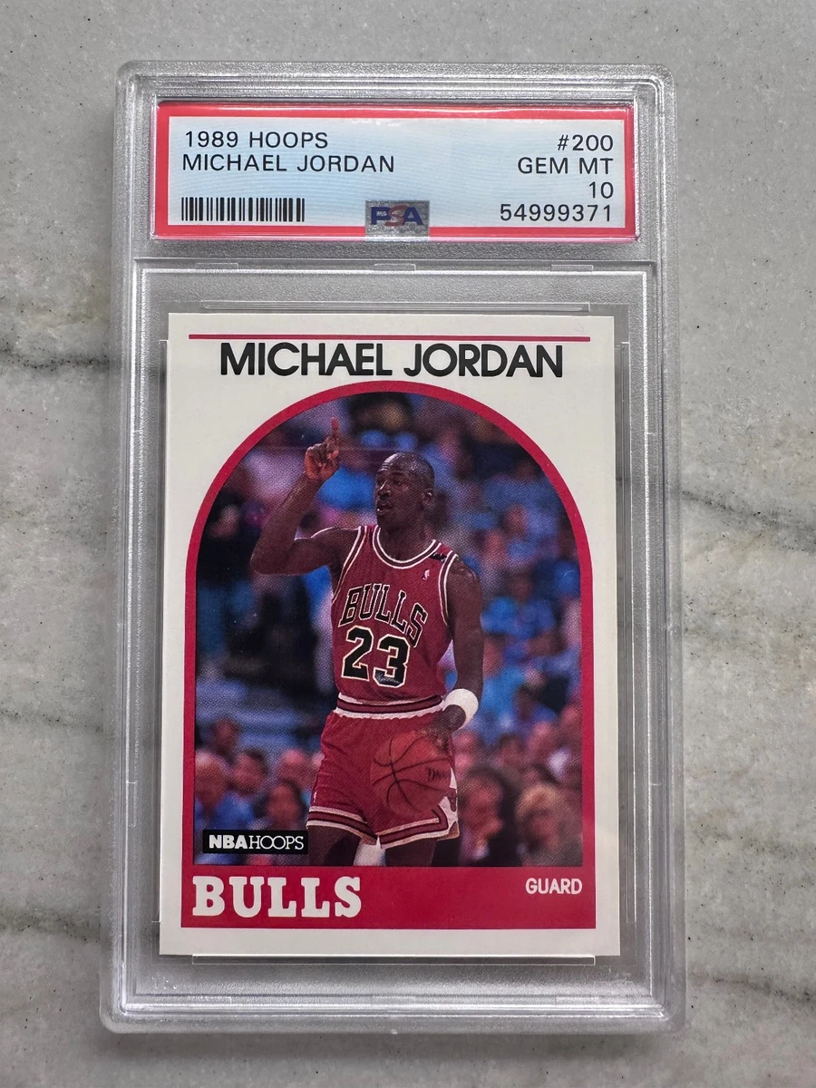 Michael Jordan Basketball Grade 10 1989-90 Season Sports Trading