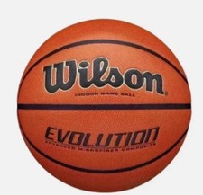 Image of WILSON Men's Evolution Game Basketball (29.5) - Regular size Composite material