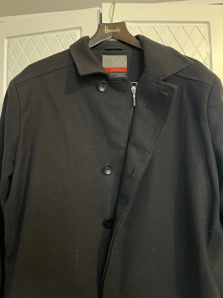 Icebreaker 380 Merino Pure Plus Wool Warm Hiking Men’s Jacket Coat size XL - Image 2 of 4