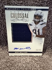 Mike Williams 2017 National Treasures Colossal Signatures 56/99 On Card Auto LAC