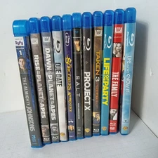 BLU-RAY And DVD  Movie Lot Bundle + Free New Xbox 360 Game Immortals Fenyx Risin