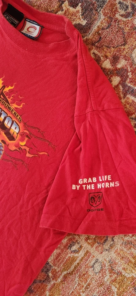 Camisa De Colección Dodge Raminator Monster Truck Para Hombres Grande Diesel Roja Ram Mopar 6.7 Y2K Foto 3 de 4