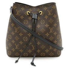 Borsa a tracolla Louis Vuitton Monogram NeoNoe in nero nero, M44020 GZl1fekh