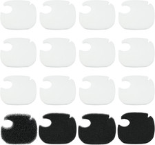 16-Pack Replacement Filter Pads Compatible with AMOSIJOY/PONDFORSE 172/225/265