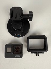 GoPro HERO7 Black Camera  Frame Case  Suction Cup Mount   No Bracket