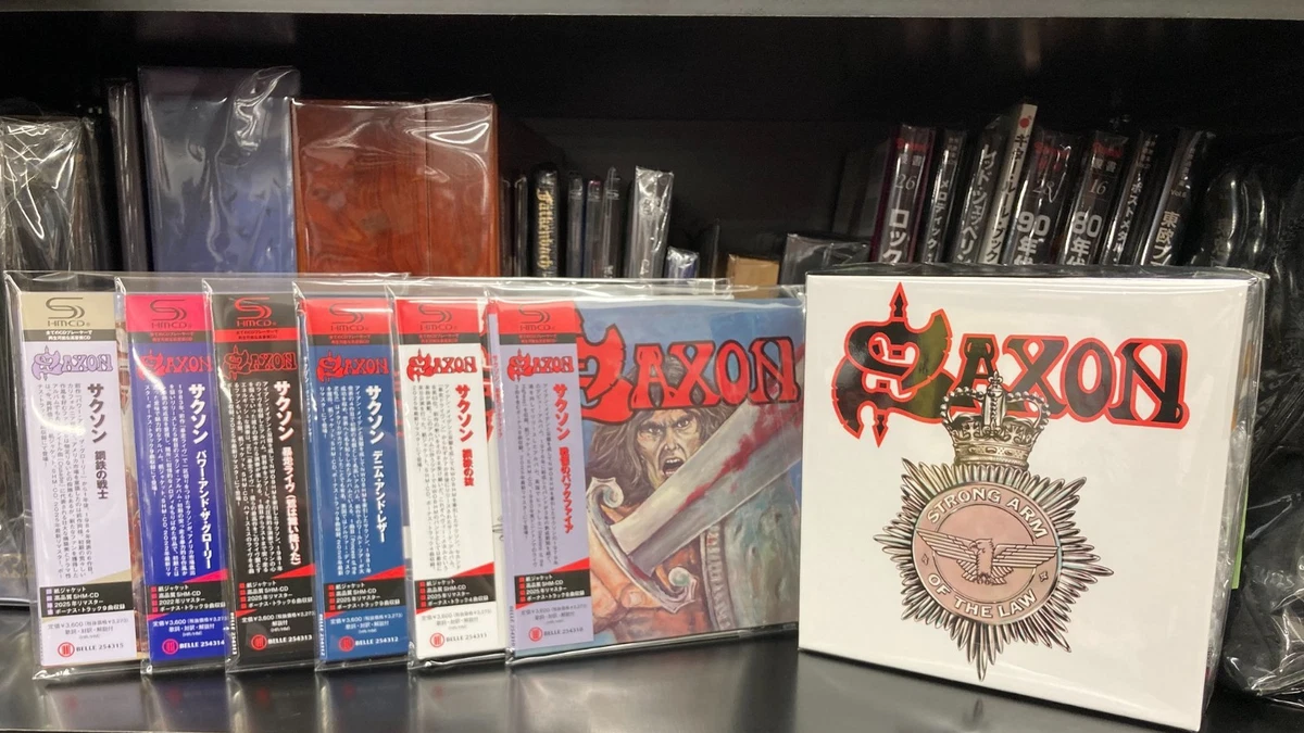 Saxon CD コレクション 6枚セット Saxon Box Set Music CDs for sale | eBay